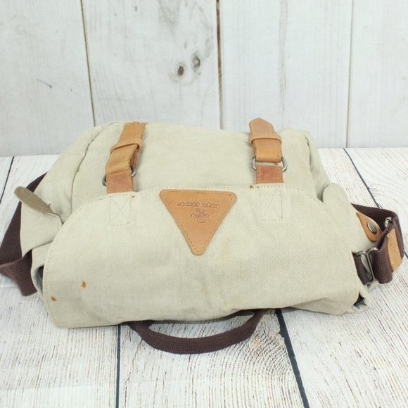 Boyt Sport Bags Boyt Sport Tan Canvas Leather Stuff It And Take A